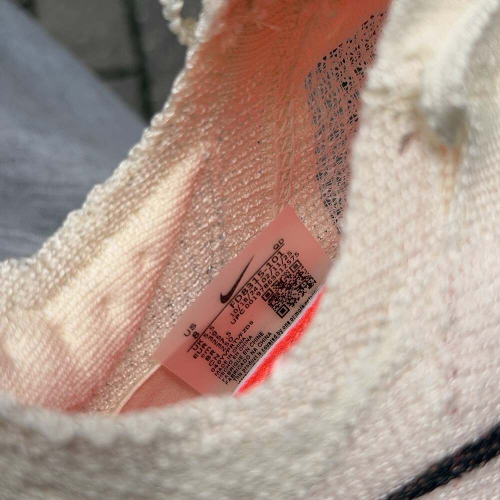 NIKE AIR ZOOM ALPHAFLY NEXT% 3 COCONUT MILK AMETHYST FD8315-101 SIZE 8 WOMEN - Picture 6 of 6